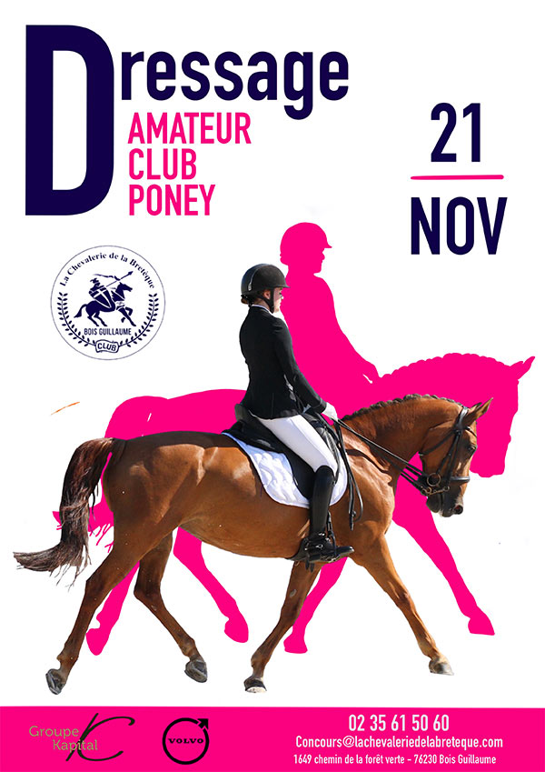 La Chevalerie de la Bretèque - Dressage - novembre 2021