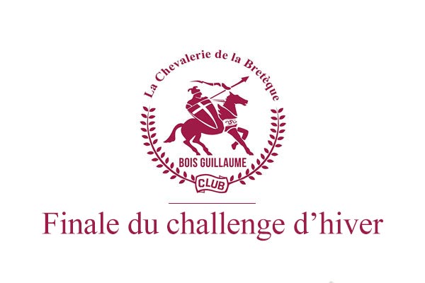 Finale du challenge d’hi – LA CHEVALERIE – 24/03/24