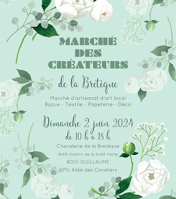 Marché des créateurs de la Bretèque