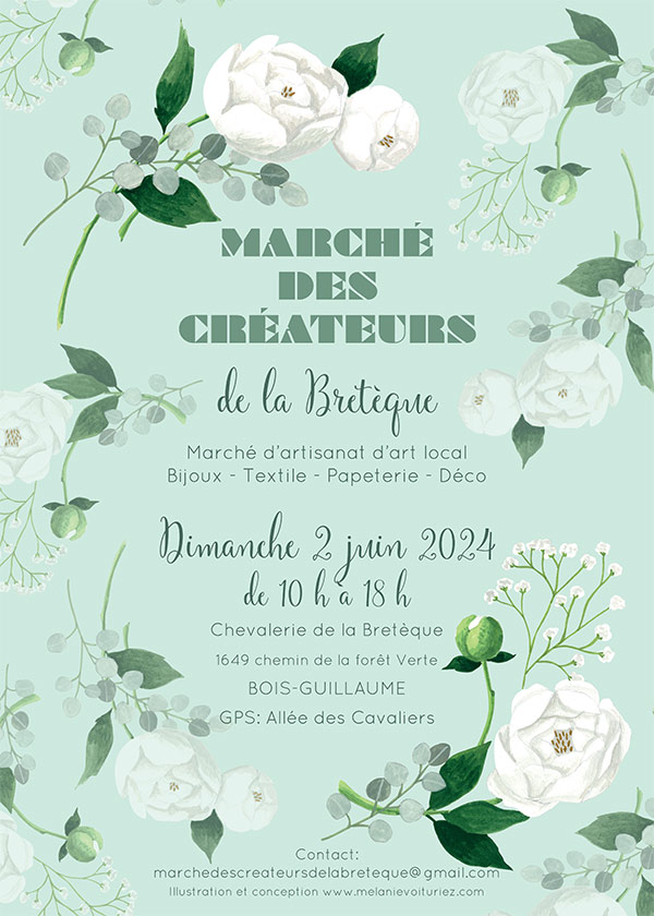 Marché des créateurs de la Bretèque