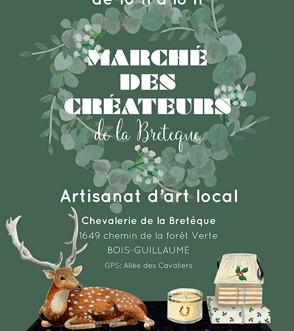 Marché des créateurs de la Bretèque